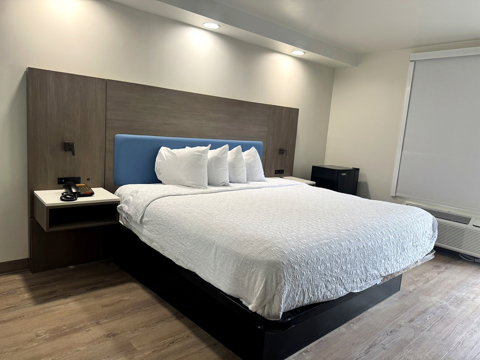 King bed side angle
